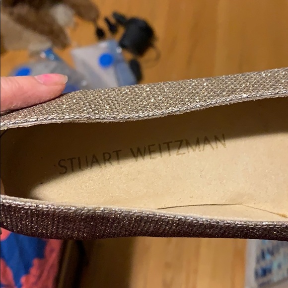 Beautiful stuart weitzman size 4.5 leather shoe - Picture 3 of 8